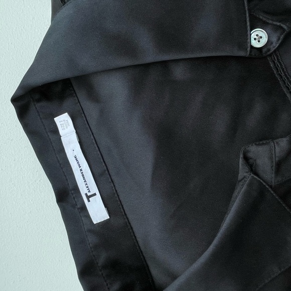 T by Alexander Wang Bodysuit Silk Blouse - Picture 4 of 9